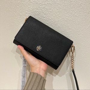 Tory Burch EMERSON Crossbody Chain Wallet Bag